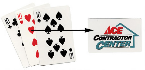Custom card trick magic giveaway item!